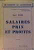 Salaires prix et profits. Marx Karl
