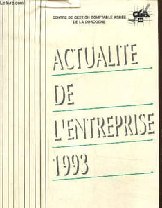 Actualité de l'entreprise 1993