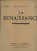 La renaissance, XIVe année N° 6, juin 1931- Toulouse Lautrec et les femmes- La pierre de Rognes, élément de décor pour le jardin- Lettre sur la mode.. ...
