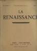 La renaissance, XIVe année N° 4, avril 1931- Quatre siècles de colonisation française à la bibliothèque nationale- Paris et la révolution au Musée ...