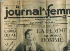 Le journal des femmes 4eme année n°187, samedi 6 juin 1936 : La curieuse aventure de Mary Weston, la femme qui devient homme. Machard Raymonde