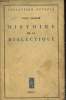 Histoire de la dialectique, collection pensées. Sandor Paul