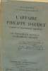 L'affaire Philippe Daudet d'après le réquisitoire scherdlin. Larpent G.