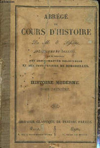 Abrégé de cours d'histoire- Histoire moderne tome deuxième