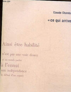Ce qui arrive