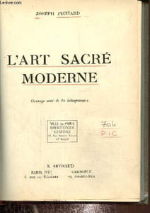 L'art sacré moderne