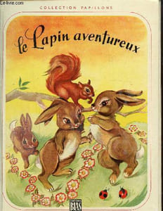 Le lapin aventureux, collection papillons