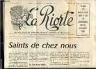 La riorte , 5eme année N° 54, novembre 1988 : Saints de chez nous. Abbé Marcel Gaboriaud