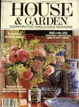 House & garden-Incorporating wine & food magazine , september 1992 : Outdoor style-Natural talent in a Kensigton home- A painter of modern ...