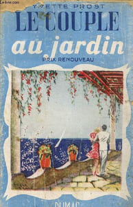 "Le couple au jardin -collection ""bibliothèque pervenche"""