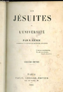 Les jésuites et l'université