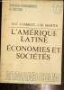L'Amérique latine Economies et sociétés. Lambert D.C., Martin J.-M.