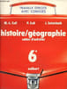 Histoire G&eacute;ographie, cahier d'activit&eacute;s 6e. Collectif