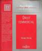 Droit Commercial. Decocq Georges