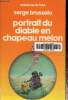 Portrait du diable en chapeau melon. Brussolo Serge