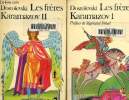Les fr&egrave;res Karamanov Tome I etII.Collection folio N&deg;486 et 487. Dostoievski
