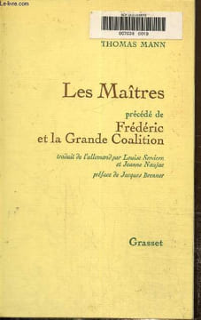 Les maîtresprécédé de Frédéric et la Grande Coalition. Mann Thomas