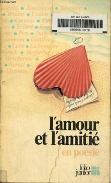 L'amour et l'amitié en poésie. Jean Georges