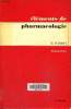 Elements de pharmacologie 7ème édition. Schmitt H.