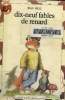 Dix-neuf fables de renard. Castor poche N°59. Muzi Jean