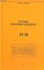 Etudes Polémologiques. N° 25-26, octobre 1982. Collectif