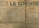 La Gironde, 55ème année N° 18506, vendredi 31 aout 1906. Collectif