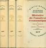 Histoire de l'analyse économique Tome I, II et II. Schumpeter Joseph A.