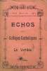 Echos des collèges catholiques de la Vendée n° 9, juillet 1921. Collectif