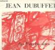 Jean Dubuffet des psycho-sites- Exposition du 9 nov. au 20 décembre 1982. Collectif