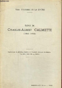 Eloge de Charles-Albert Calmette
