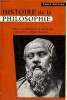 Histoire de la philisophie Tome I : l'antiquité et le moyen age. Bréhier Emile