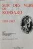 Sur des vers de Ronsard 1585-1985. Collectif