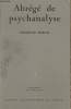 Abrégé de psychanalyse. Freud S.