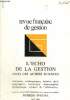 Revue française de gestion N° 96 Novembre-décembre 1993 : l'écho de la gestion dans les autres sciences.. Doublet Jean-Marie