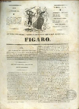 Figaro Ve année, n° 340.:9 décembre 1830. Oeuvres complètes d'Hoffman, contes nocturnes- Deux faux monnayeurs- Bourse de Paris.. Collectif