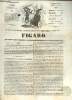 Figaro Ve année, n°339, mercredi 8 décembre 1830-. Collectif