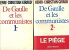 De Gaulle et les Communistes Tome 1 et 2. Giraud Henri-Christian