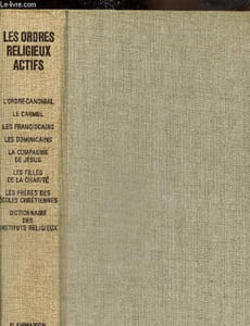 Les ordres religieux la vie et l'art Tome II : les ordres actifs. l'ordre canonial, le carmel, les franciscains, les dominicains, la compagnie de jésus, les filles de la charité, les frères des ecoles chrétiennes, dictionnaire des instituts religieux.