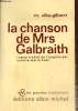 La chanson de Mrs Galbraith. M.Villa Gilbert