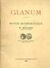 Glanum Notice archéologique. Rolland H.