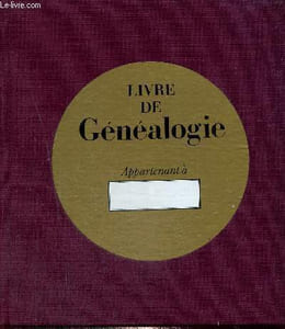 "Livre de Généalogie (Collection ""Présents d'usage"")"