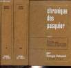 Chronique des Pasquier, tomes I et II en deux volumes. Duhamel Georges