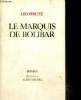 Le marquis de Bolibar, roman. Perutz Leo