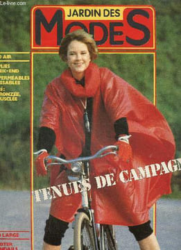 Jardin des Modes, n°63 (avril 1983) : Tenues de ville, les robes T-shirts / Les imperméables impérissables, cinq classiques avec leurs différences / ...