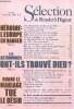 Sélection du Reader's Digest, n°405 (novembre 1980) : Héroïne, l'Europe en danger / Les astronomes ont-ils trouvé Dieu ? / Quand le mariage tue le ...