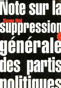 Note sur la suppression générale des partis politiques