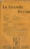 La Grande Revue, 19e année, n°9 (novembre 1915) : Nouvelles précisions sur les Batailles de la Marne (P. Fabreguettes) / Notes d'un chirurgien ...