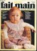 Fait Main pas à pas, n°3 (mars 1987) : Trousseau pour bébé / Patrons : trousseau layette, vestes homme et femme, blouson en jean pour enfants, ...
