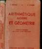 Arithmétique, algèbre et géométrie - Classe de cinquième, des cours complémentaires - Nouveaux programmes. Lebossé C., Hémrey C.