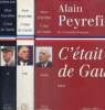 "C'était de Gaulle, tomes I à III (3 volumes) : ""La France redevient la France"" / ""La France reprend sa place dans le monde"" / ""Tout le monde a ...